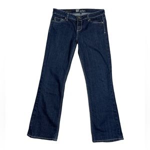 Kut From The Kloth‎ Farrah Baby Bootcut Jeans Blue Denim Mid Rise Womens Size 6